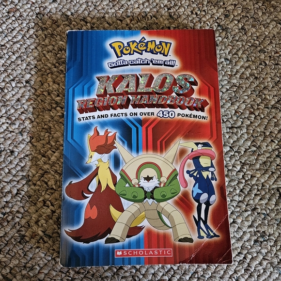 Scholastic Pokemon Kalos Region Handbook - Picture 1 of 3